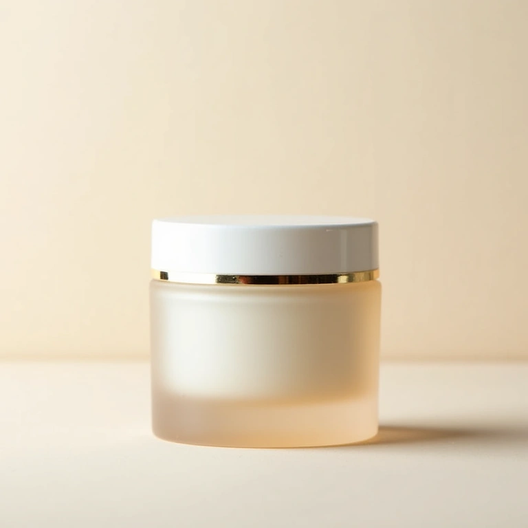 LuxTon Hydrating Face Cream in an elegant jar, front view
